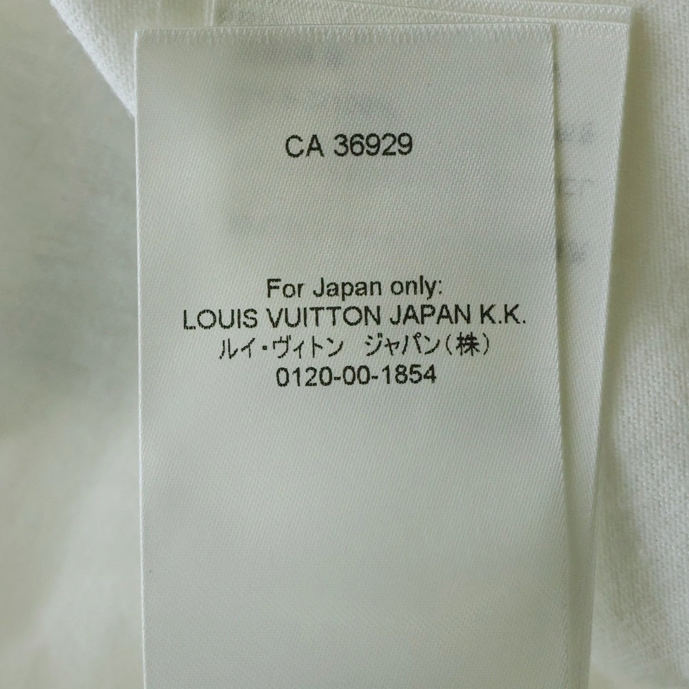 LOUIS VUITTON(ルイヴィトン) 23AW Printed Cotton S/S Tee プリンテッドコットンクルーネック半袖Tシャツ ホワイト RM232 NPG HPY80W