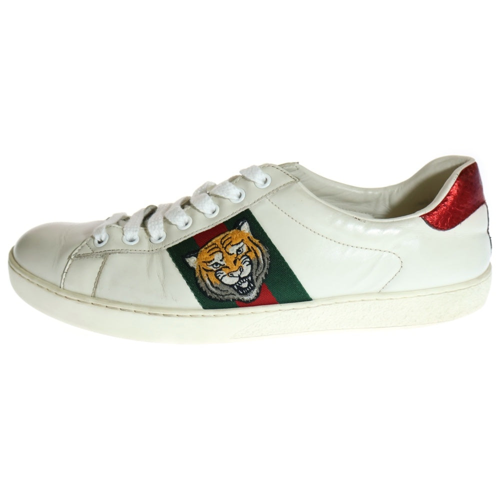GUCCI(グッチ) エース ウェブカラー エンブロイダリー タイガー ローカットスニーカー シューズ 7