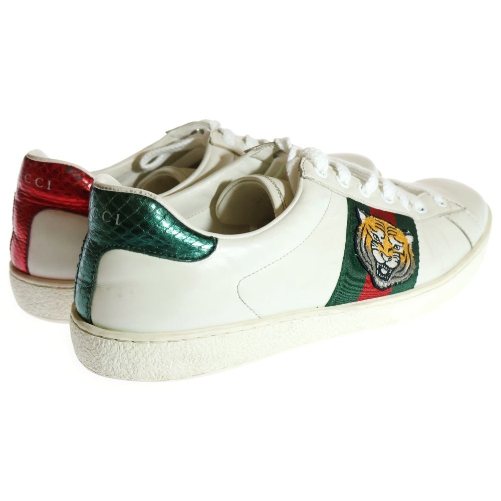 GUCCI(グッチ) エース ウェブカラー エンブロイダリー タイガー ローカットスニーカー シューズ 7