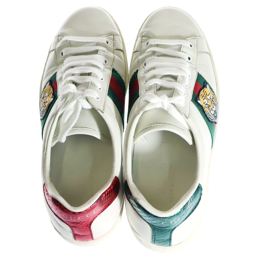 GUCCI(グッチ) エース ウェブカラー エンブロイダリー タイガー ローカットスニーカー シューズ 7