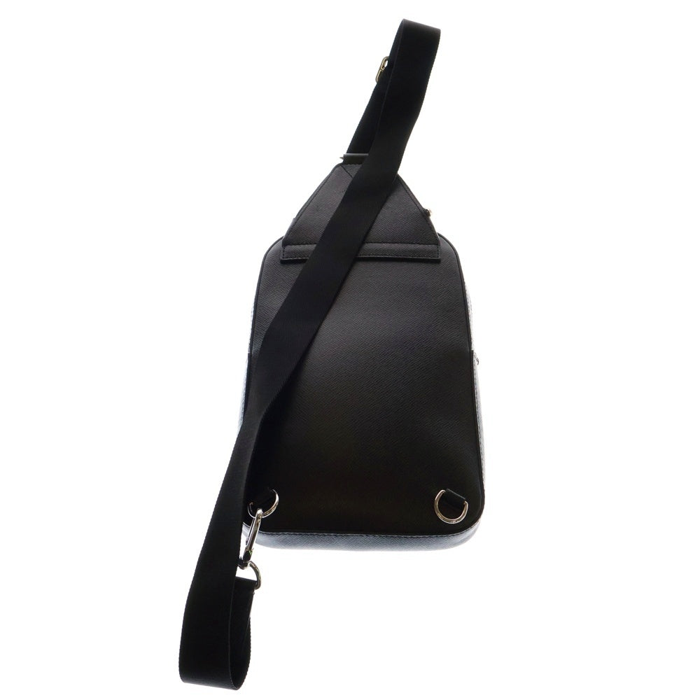 LOUIS VUITTON(ルイヴィトン) タイガ アヴェニュースリングバッグ ウエストバッグ ボディバッグ ブラック シルバー金具 M30971