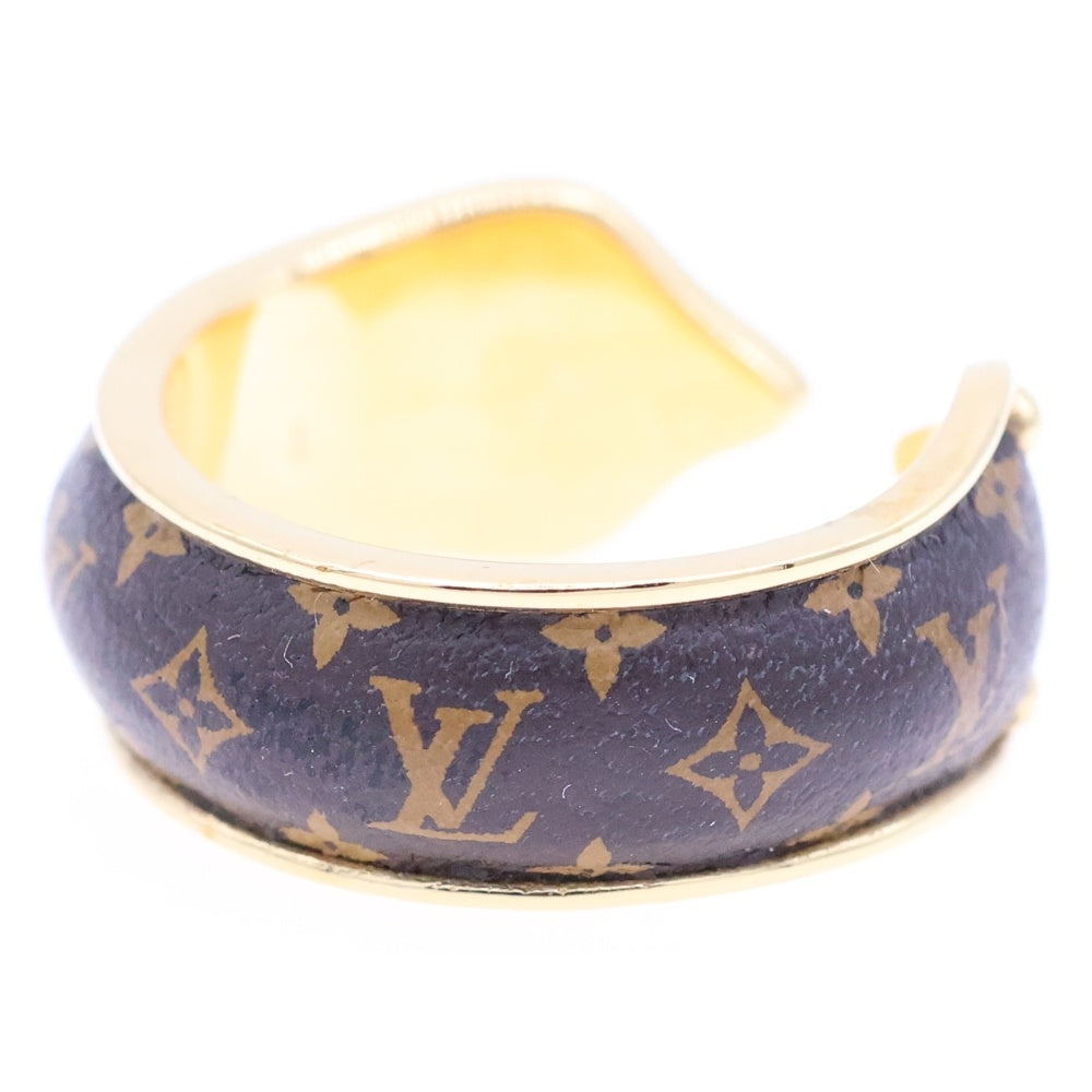 LOUIS VUITTON(ルイヴィトン) モノグラム バーグナノグラムスイートドリーム リング 指輪 ゴールド×ブラウン #L