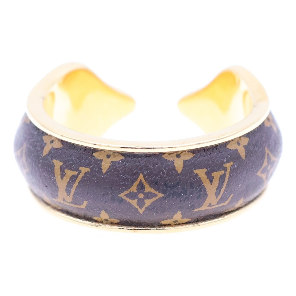 LOUIS VUITTON(ルイヴィトン) モノグラム バーグナノグラムスイートドリーム リング 指輪 ゴールド×ブラウン #L