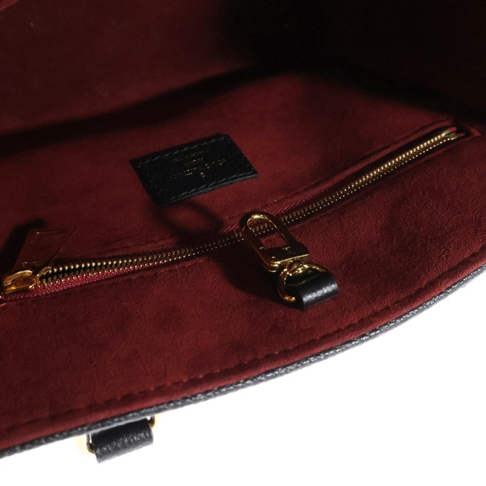 LOUIS VUITTON(ルイヴィトン) モノグラムアンプラント オンザゴーPM 2WAY レザーハンドバッグ ショルダーバッグ ブラック×ベージュ M45659