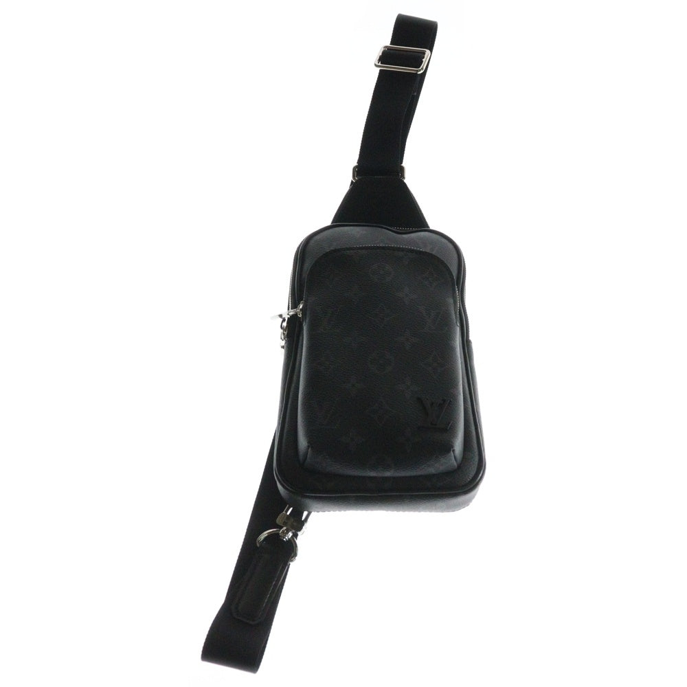 LOUIS VUITTON(ルイヴィトン) モノグラムエクリプス アヴェニュー スリングバッグ ショルダーバッグ ブラック PVCレザー RFID M47137