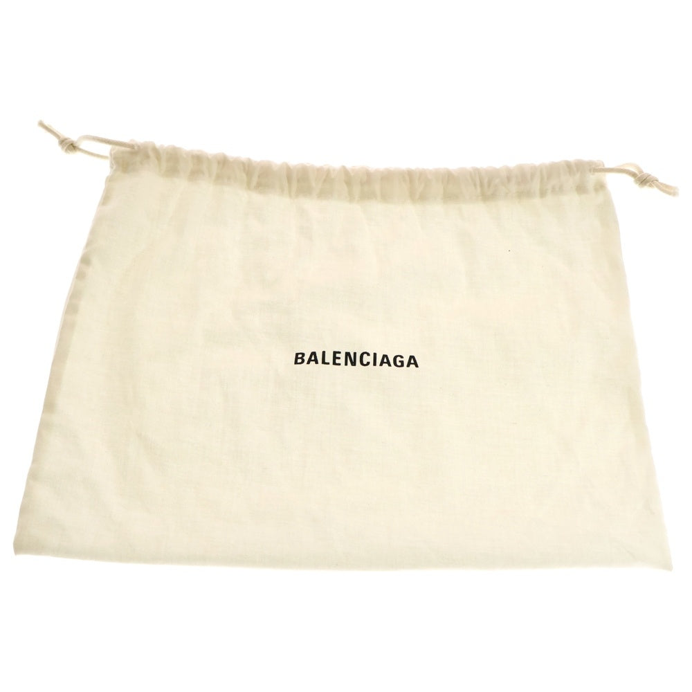 BALENCIAGA(バレンシアガ) エブリデイ ロゴ カメラバッグ ショルダーバッグ ショルダーポーチ ミニバッグ ブラック レザー シルバー金具 489809