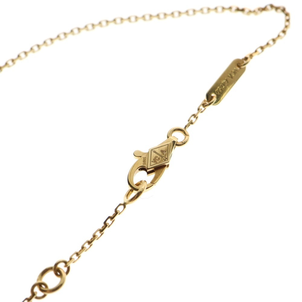 Van Cleef & Arpels(ヴァンクリーフアンドアーペル) パピヨン ブレスレット マザーオブパール イエローゴールド Au750YG VCARF69000 ジュエリー アクセサリー