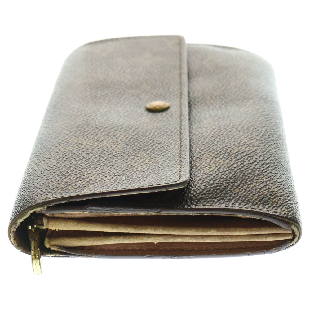 LOUIS VUITTON(ルイヴィトン) モノグラム ポルトフォイユサラ レザーロングウォレット 長財布 ブラウン M61734