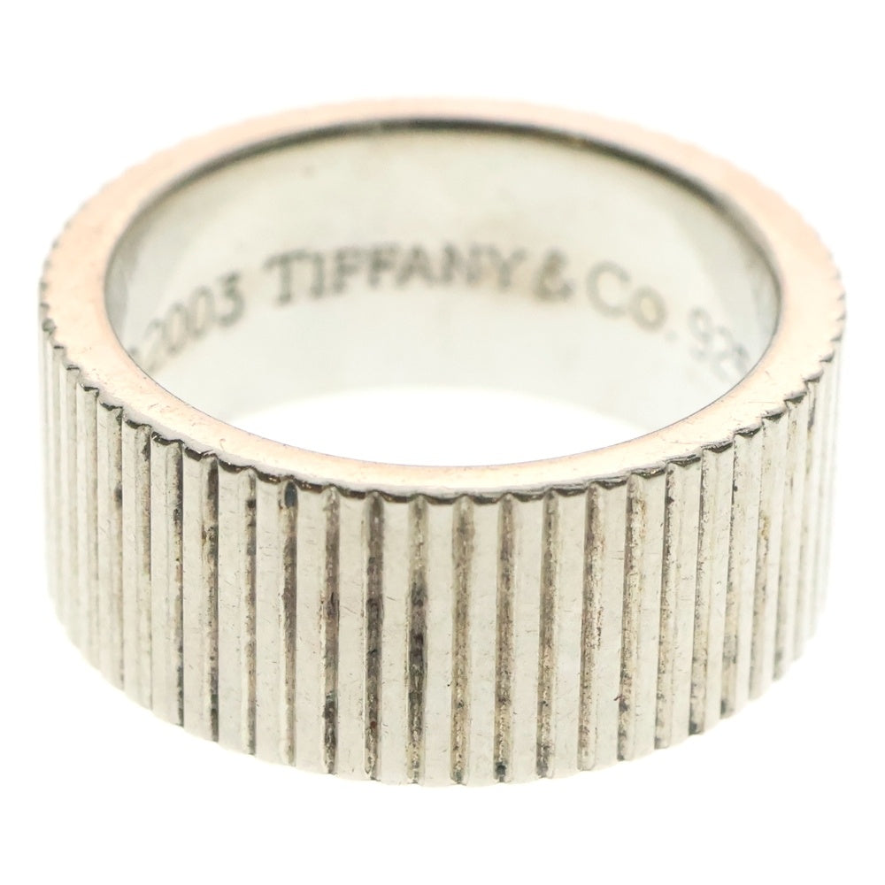 TIFFANY&Co(ティファニー) コインエッジ リング 指輪 シルバー SV925 8g