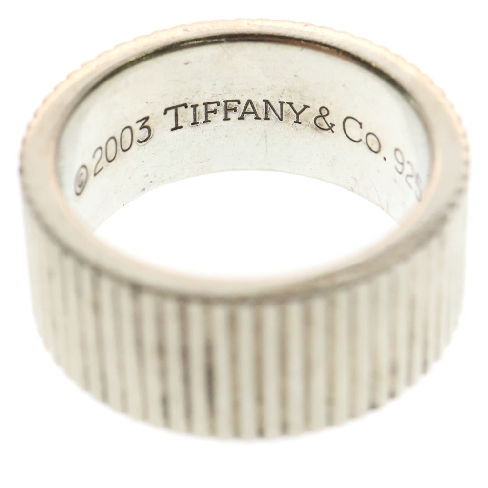 TIFFANY&Co(ティファニー) コインエッジ リング 指輪 シルバー SV925 8g