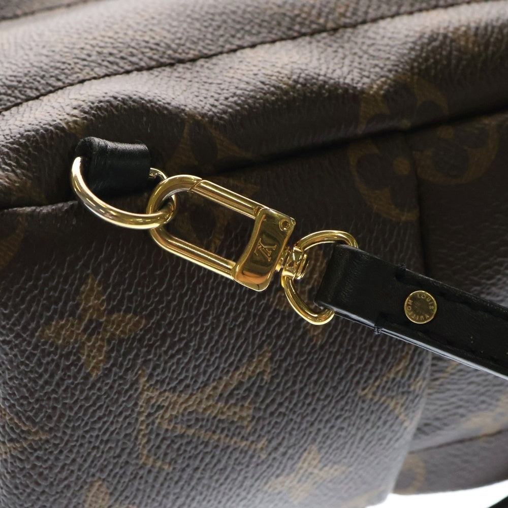 LOUIS VUITTON(ルイヴィトン) モノグラム パームスプリングスMINI レザーバックパック リュック ブラウン レディース M44873