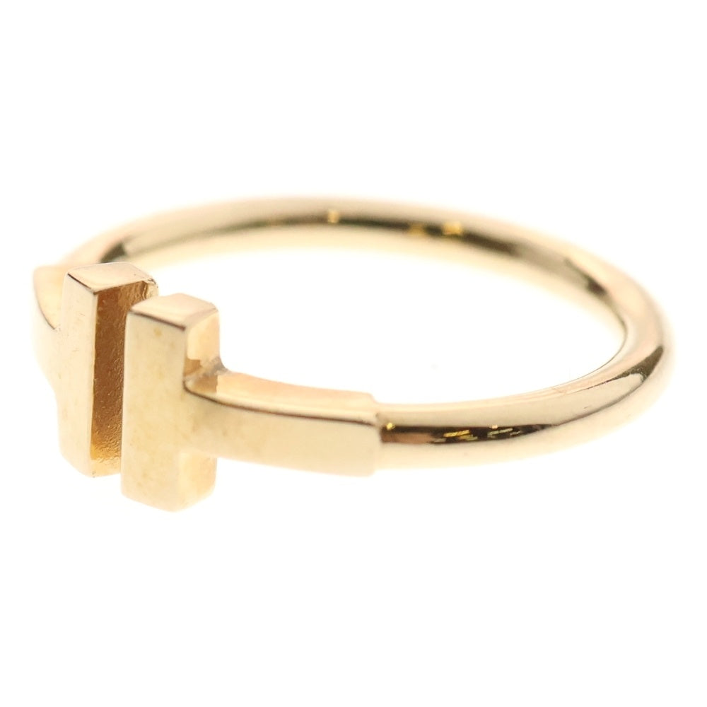 TIFFANY&Co(ティファニー) Tワイヤー リング Au750PG ピンクゴールド 8号 指輪 ジュエリー アクセサリー