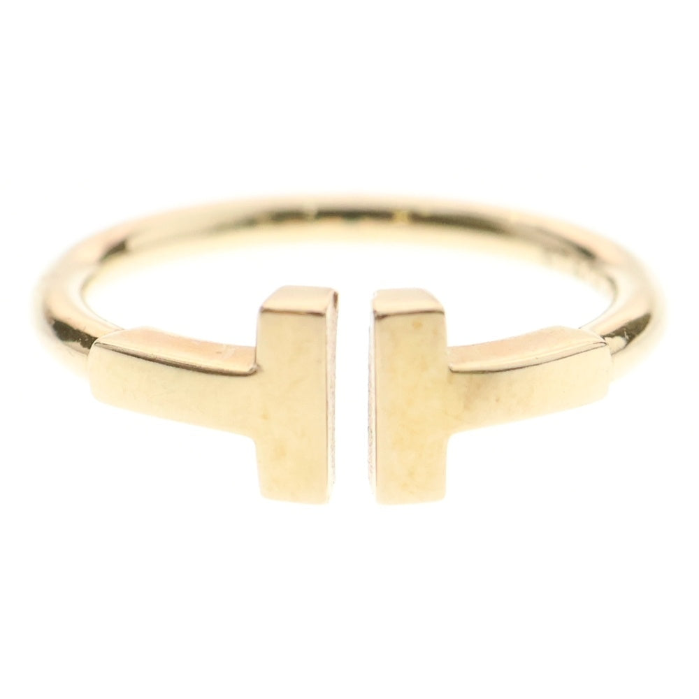 TIFFANY&Co(ティファニー) Tワイヤー リング Au750PG ピンクゴールド 8号 指輪 ジュエリー アクセサリー