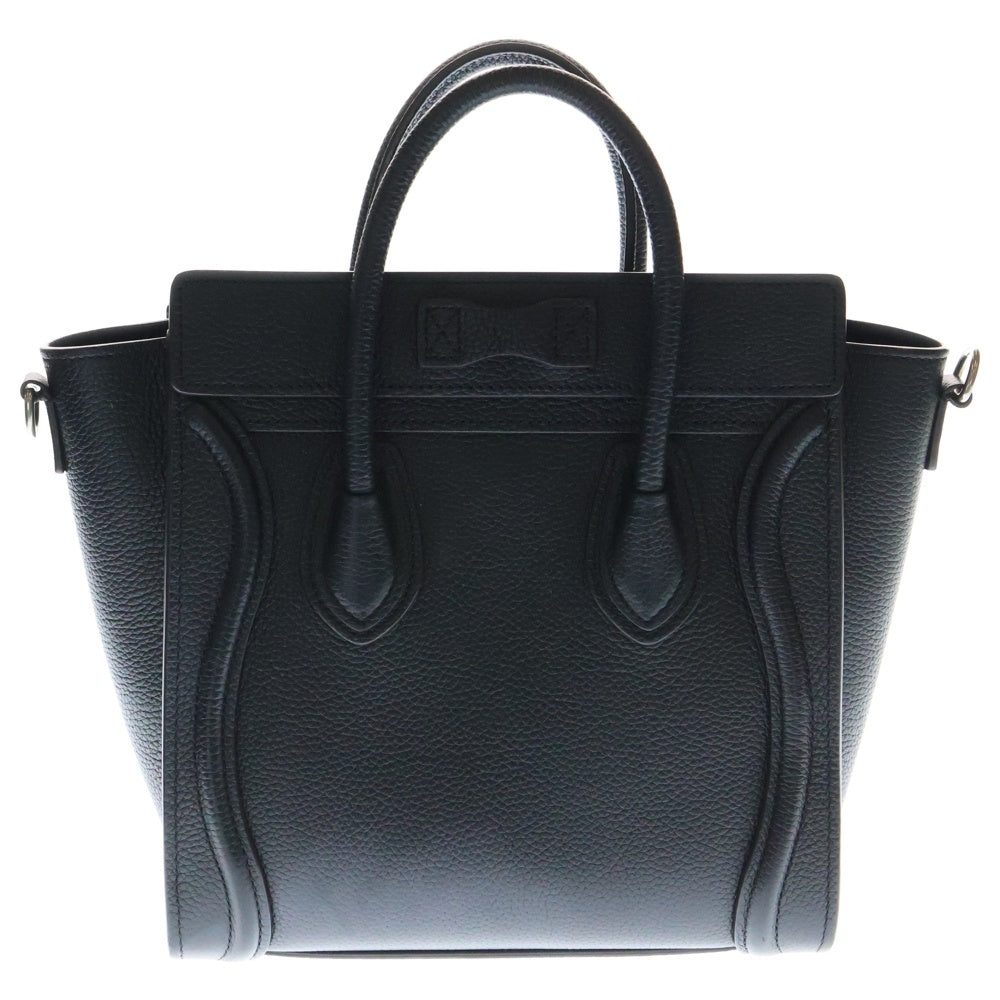 [超極美品] セリーヌ ハンドバッグ ラゲージ ナノショッパー　2way CELINE 美品 セリーヌ ラゲージ ナノショッパー ハンドバッグ