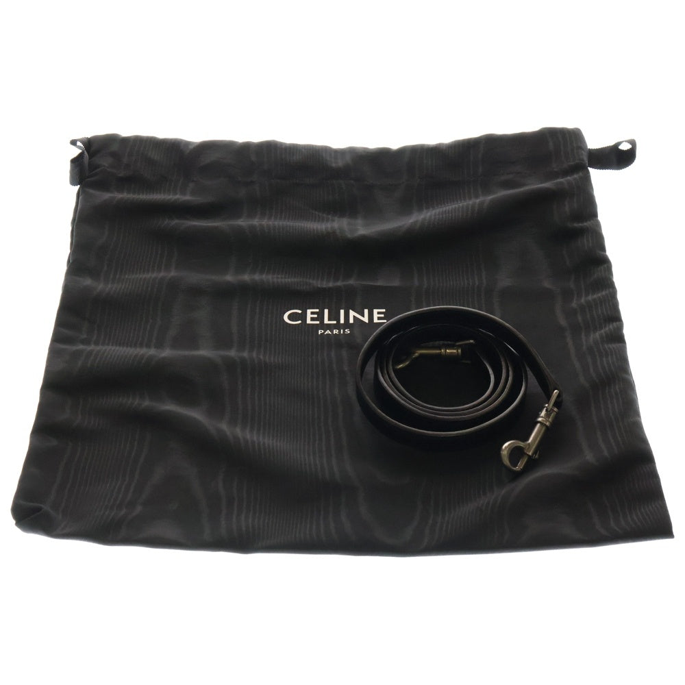 専用⭐︎CÉLINE セリーヌ ラゲージ ナノショッパー 黒 CELINE セリーヌ ラゲージ ナノショッパー ブラック カーフ