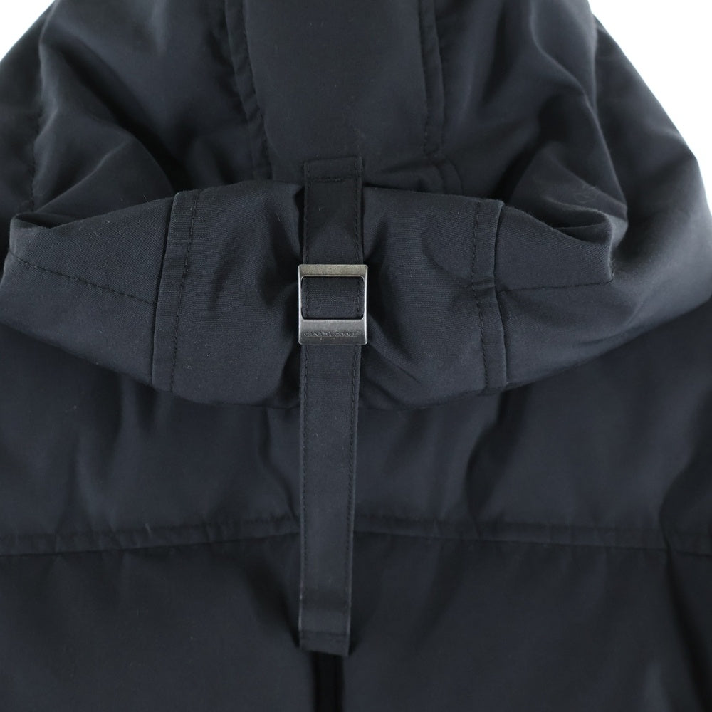 CANADA GOOSE(カナダグース) MACMILLAN マクミラン フーデッド ジップアップ ダウンジャケット ブラック 3804MA