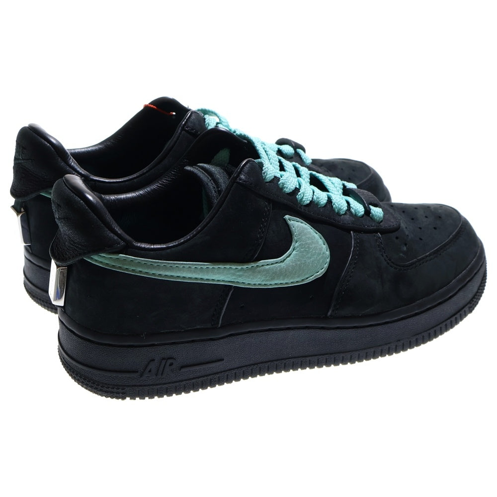 NIKE(ナイキ) ×TIFFANY&CO AIR FORCE 1 LOW ティファニー エアフォース1 ローカットスニーカー US5.5/24cm ブラック/ライトブルー DZ1382-001
