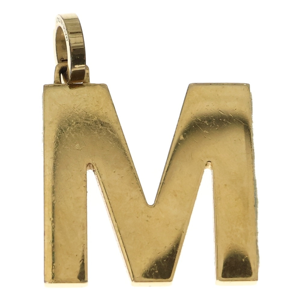FENDI(フェンディ) アルファベット M チャーム ネックレス ペンダントトップ ゴールド