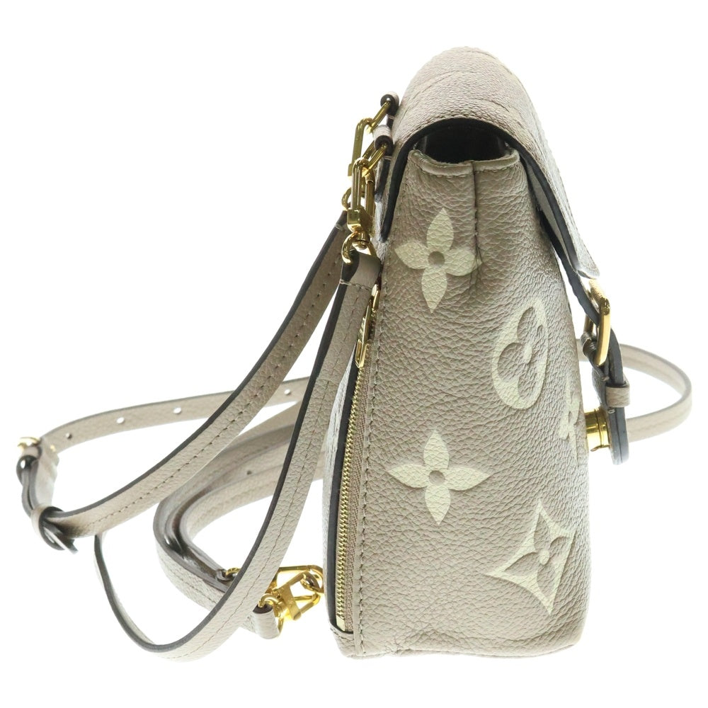 LOUIS VUITTON(ルイヴィトン) モノグラム アンプラント タイニーバックパック トゥルトレームクレーム リュック ベージュ レザー RFID M80738
