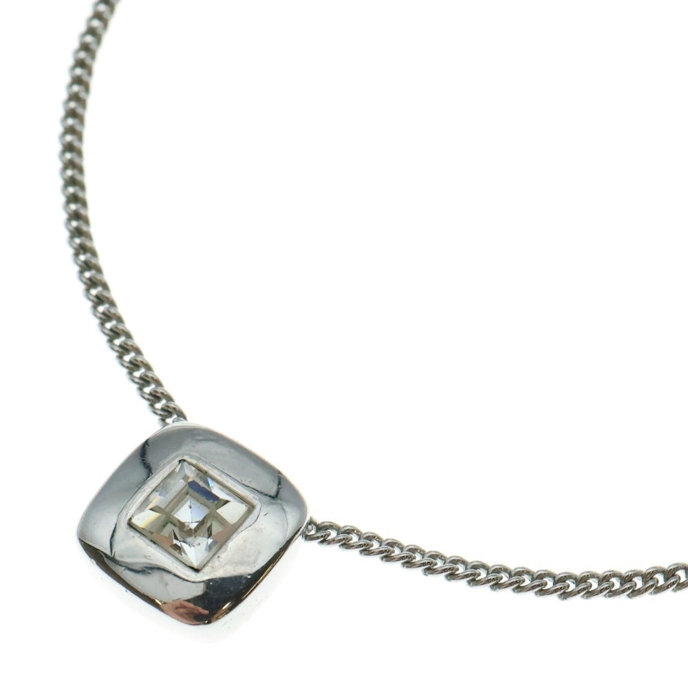 DIOR(ディオール) ライトストーン ネックレス ペンダント ピアスセット シルバー