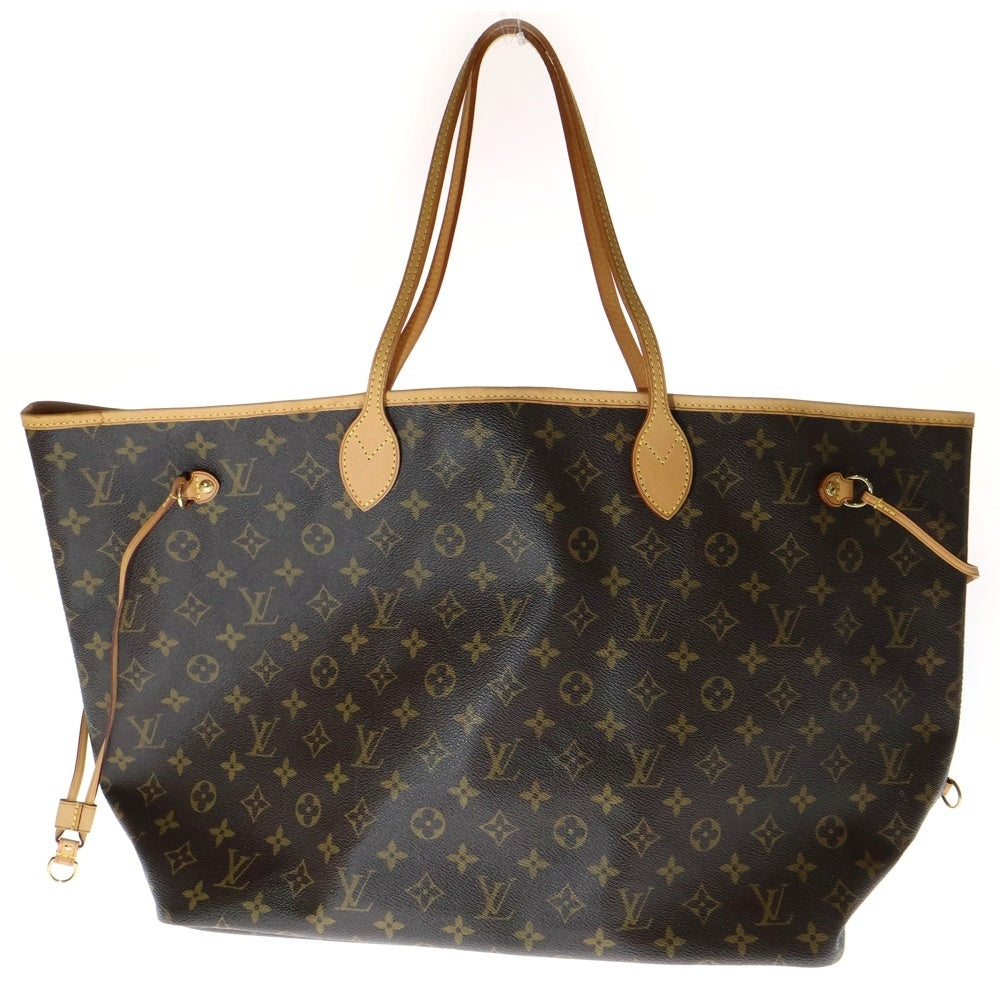LOUIS VUITTON(ルイヴィトン) モノグラム ネヴァーフルGM レザートートバッグ ブラウン M40157