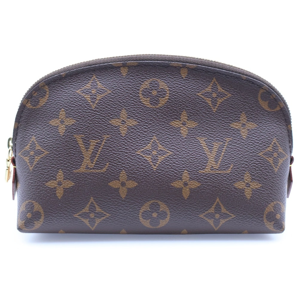 LOUIS VUITTON(ルイヴィトン) モノグラム ポシェットコスメティックPM レザーポーチ 小物入れ ブラウン M47515