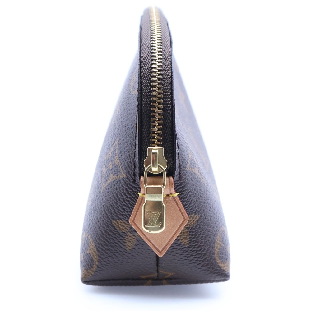 LOUIS VUITTON(ルイヴィトン) モノグラム ポシェットコスメティックPM レザーポーチ 小物入れ ブラウン M47515