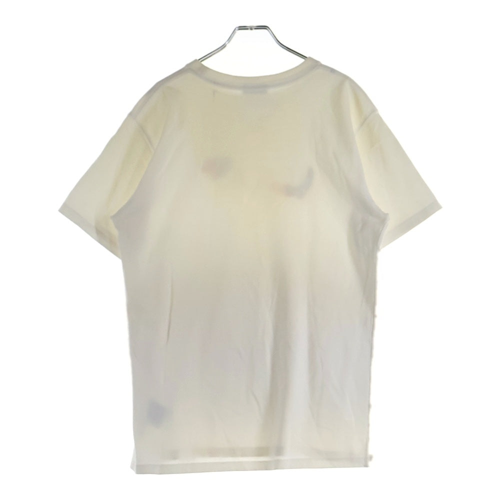 Christian Dior(クリスチャンディオール) 21SS ×Kenny Scharf Oversized Tee ケニーシャーフ ロゴ刺繍 オーバーサイズ クルーネック半袖Tシャツカットソー ホワイト 193J685D0554