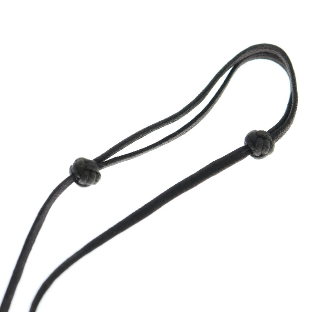 HERMES(エルメス) Hエキップ バッファローホーン ラッカー ネックレス ピンク×ブラック