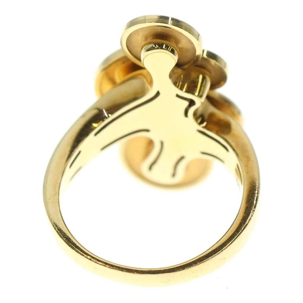 BVLGARI(ブルガリ) チクラディ リング Au750 K18 YG 指輪 イエローゴールド