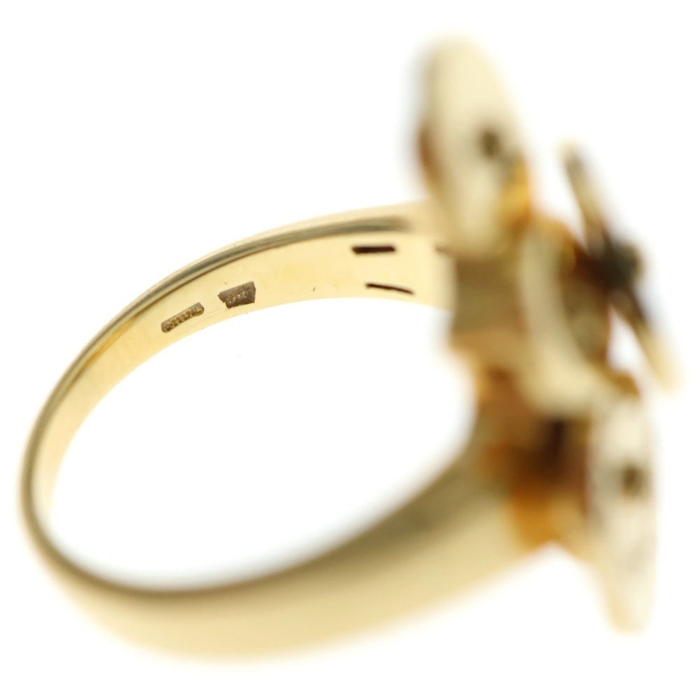 BVLGARI(ブルガリ) チクラディ リング Au750 K18 YG 指輪 イエローゴールド