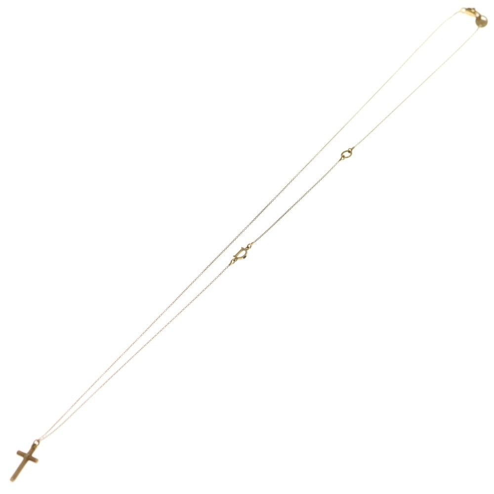 DAMIANI(ダミアーニ) メトロポリタン クロス ネックレス 1PD ダイヤモンド K18 Au750 PG ピンクゴールド