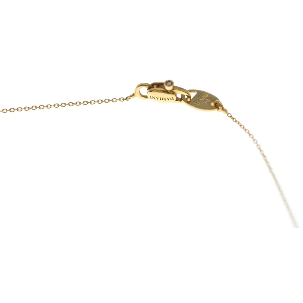 DAMIANI(ダミアーニ) メトロポリタン クロス ネックレス 1PD ダイヤモンド K18 Au750 PG ピンクゴールド