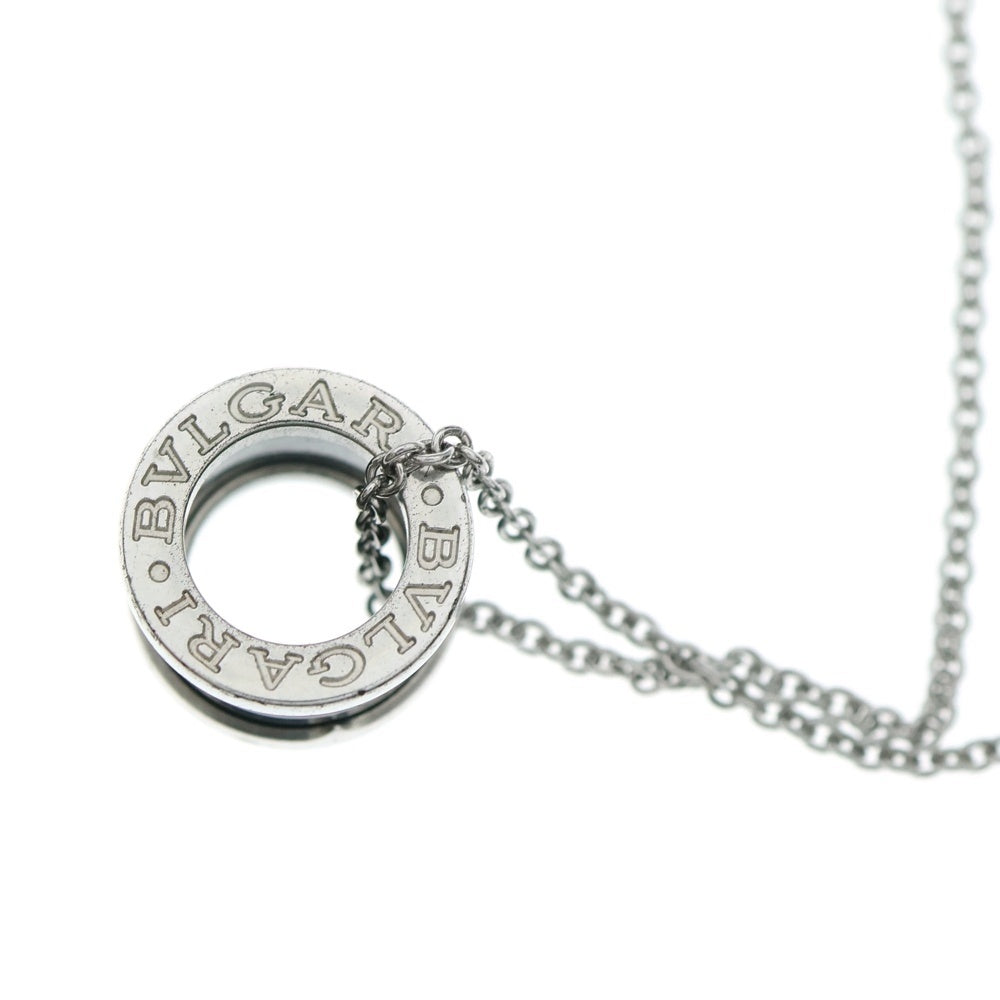 BVLGARI(ブルガリ) ビーゼロワン セーブ・ザ・チルドレン ネックレス ペンダント チェーン シルバー Ag925×セラミック