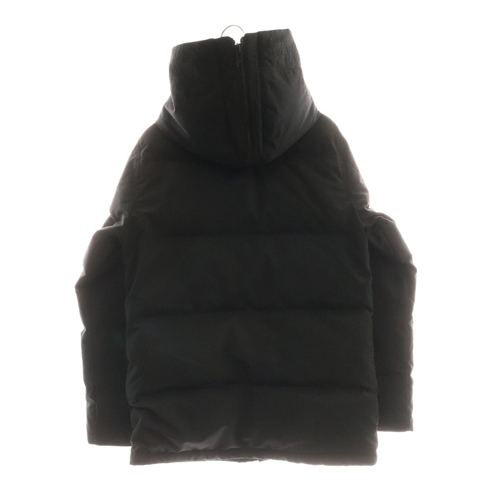 CANADA GOOSE(カナダグース) 20AW WEDGEMOUNT PARKA BLACK LABEL ウェッジマウント パーカー ブラックレーベル ワッペンロゴ フーデッド ジップアップ ダウンジャケット ブラック 3031MB
