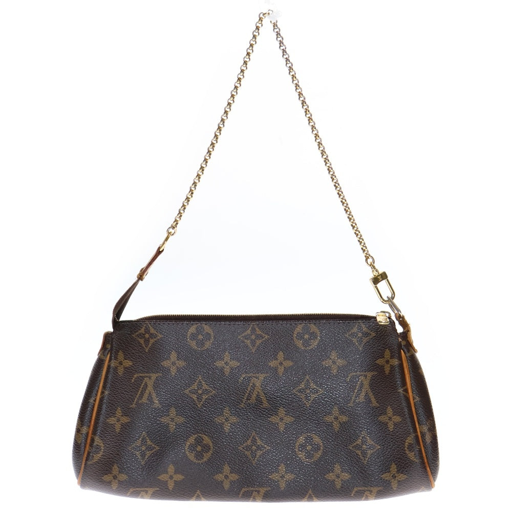 LOUIS VUITTON(ルイヴィトン) モノグラム エヴァ チェーンショルダーバッグ チェーンバッグ ゴールド金具 ブラウン PVC M95567