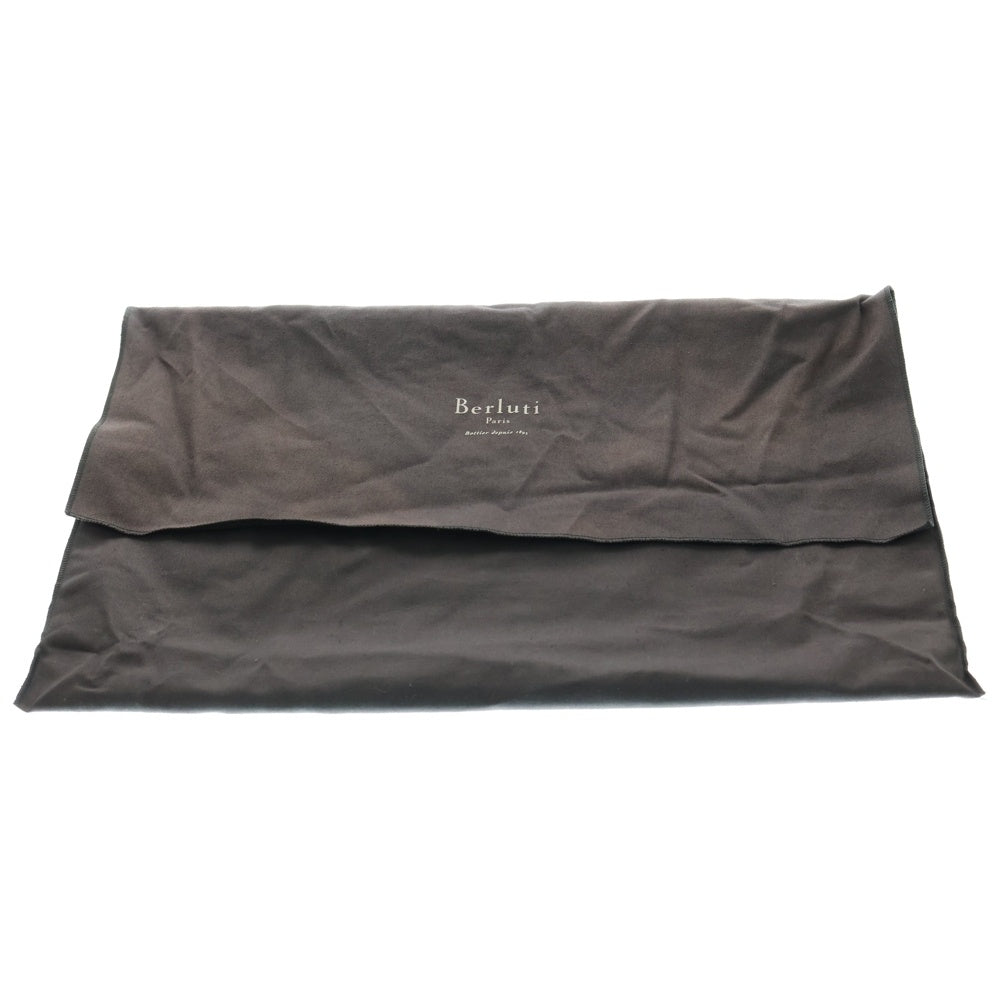 Berluti(ベルルッティ) カリグラフィ トゥジュール トートバッグ ハンドバッグ ブラウン スクリプトレザー