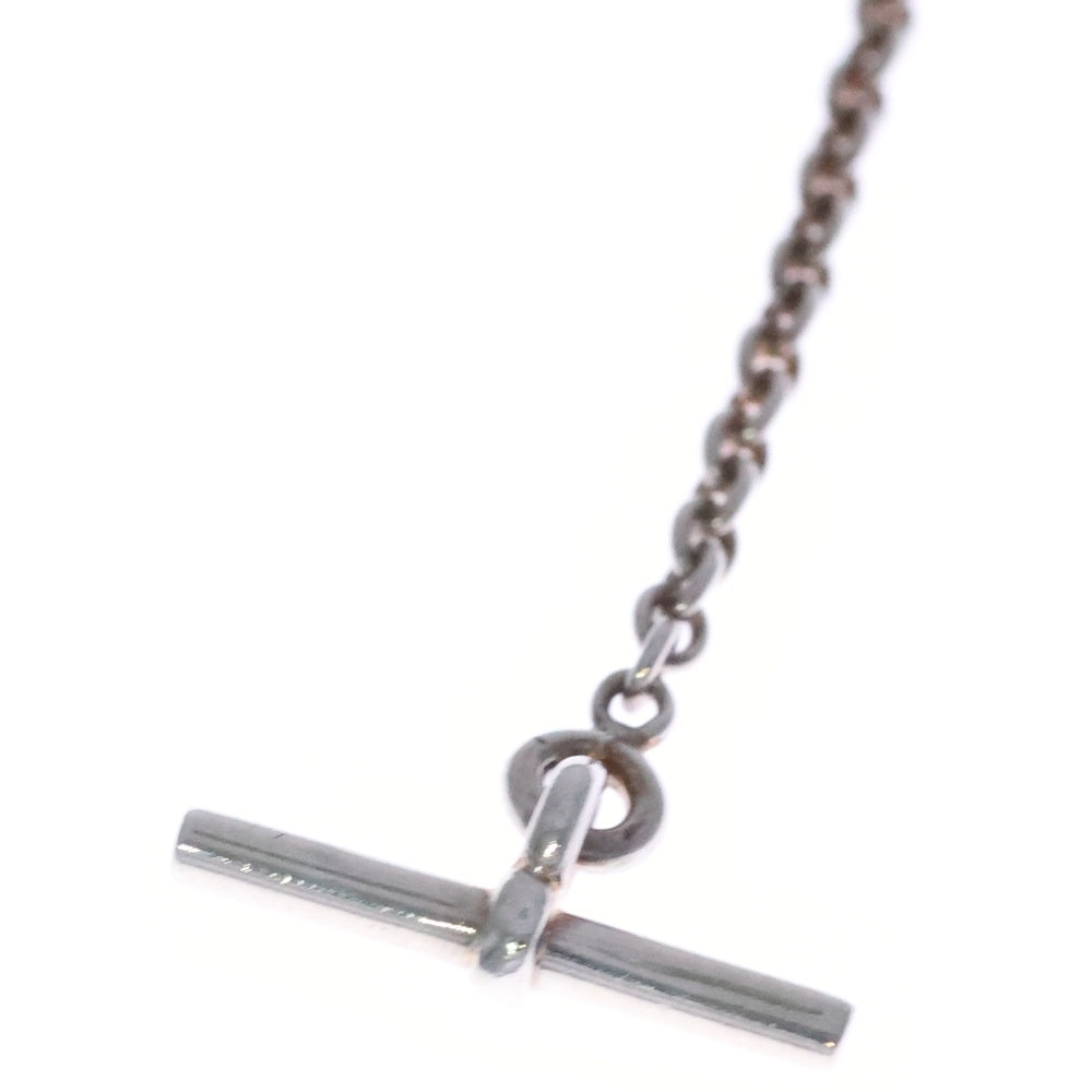 HERMES(エルメス) アミュレット バーキン ペンダント チェーン ネックレス シルバー