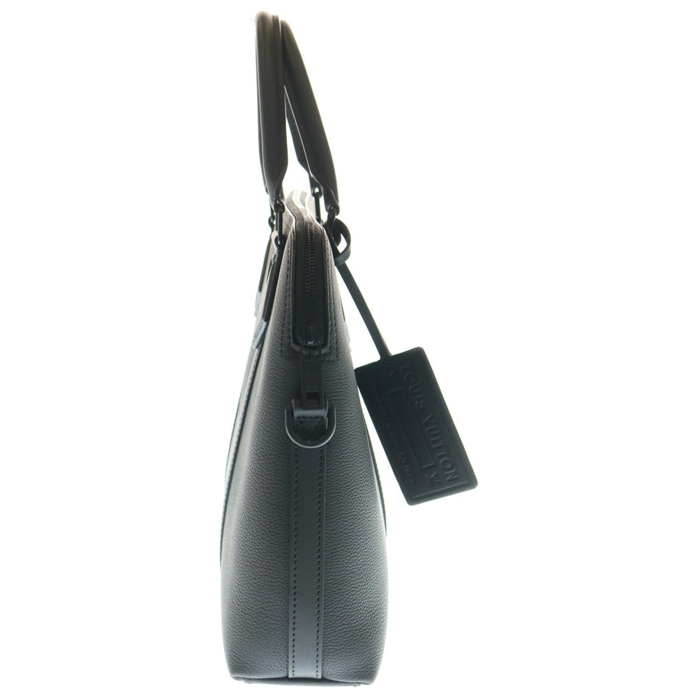 LOUIS VUITTON(ルイヴィトン) LVアエログラム テイクオフ ブリーフケース 2WAYバッグ ハンドバッグ ショルダーバッグ ブラック レザー M59159 ブラック金具