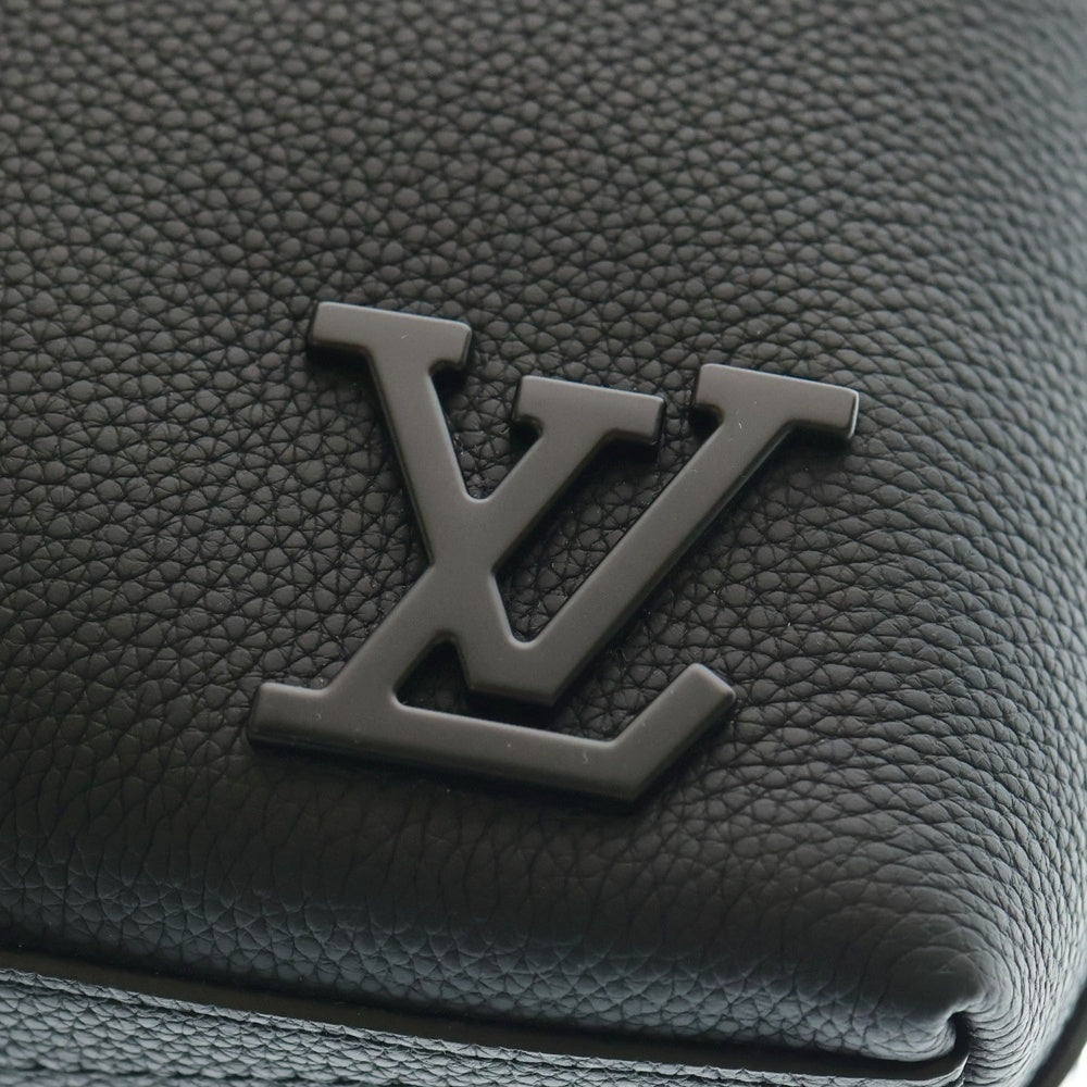 LOUIS VUITTON(ルイヴィトン) LVアエログラム テイクオフ ブリーフケース 2WAYバッグ ハンドバッグ ショルダーバッグ ブラック レザー M59159 ブラック金具