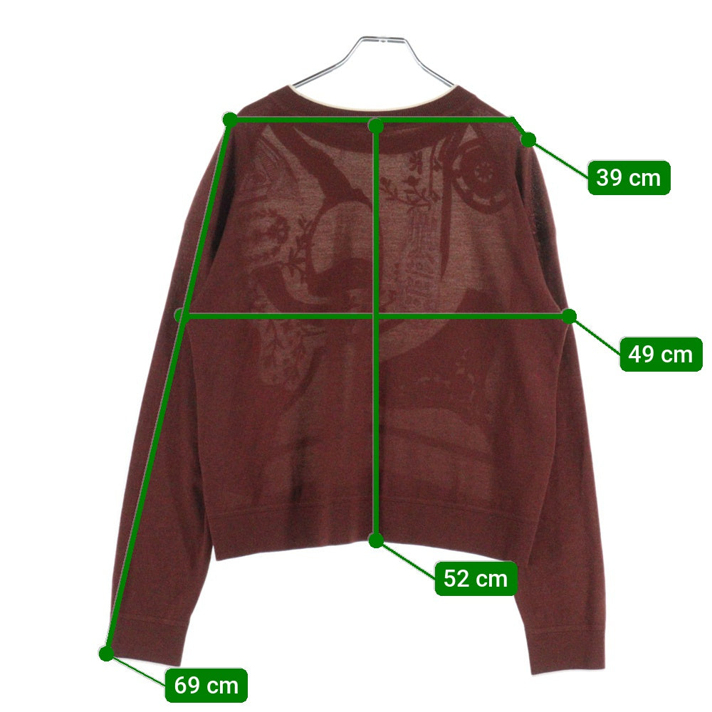 HERMES(エルメス) 24SS ツイルレーヌ 柄プリント シルクスカーフ