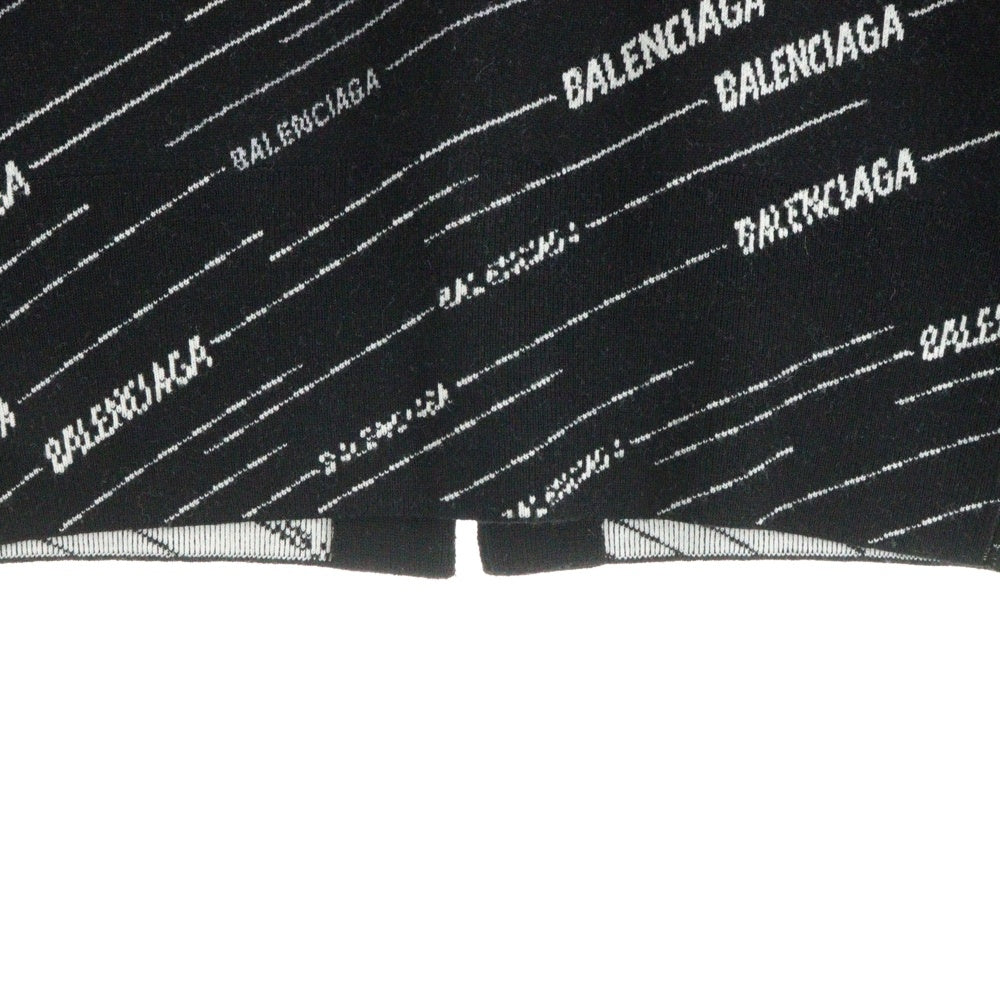 BALENCIAGA ジャガードロゴ　クルーネックセーター 楽天市場】【中古】 BALENCIAGA （バレンシアガ） ﾛｺﾞ ｼﾞｬｶﾞｰﾄﾞﾆｯﾄ