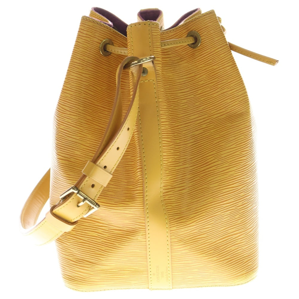 LOUIS VUITTON(ルイヴィトン) エピ ノエ ワンショルダーバッグ ハンドバッグ タッシリイエロー レザー M44009 ゴールド金具