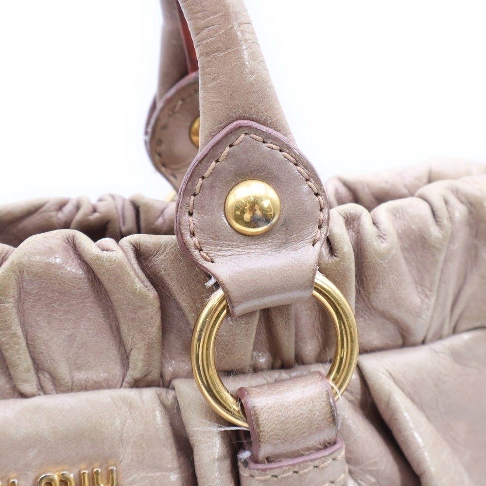 miumiu(ミュウミュウ) ヴィッテロルクス 2wayハンドバッグ ショルダー