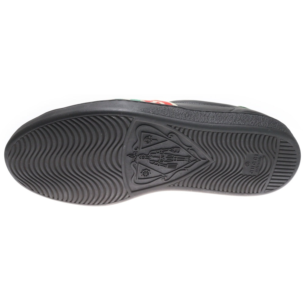 GUCCI(グッチ) GGバンド レザーローカットスニーカー ブラック 643486