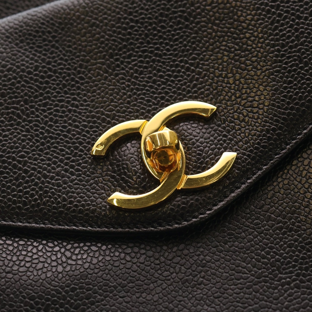 CHANEL(シャネル) ココマーク ターンロック キャビアスキン ココボール