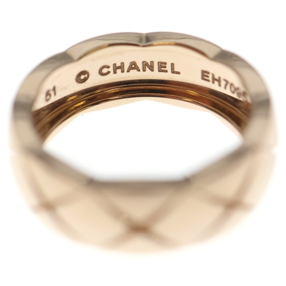 CHANEL(シャネル) ココクラッシュ リング ミディアム Au750 K18 PG
