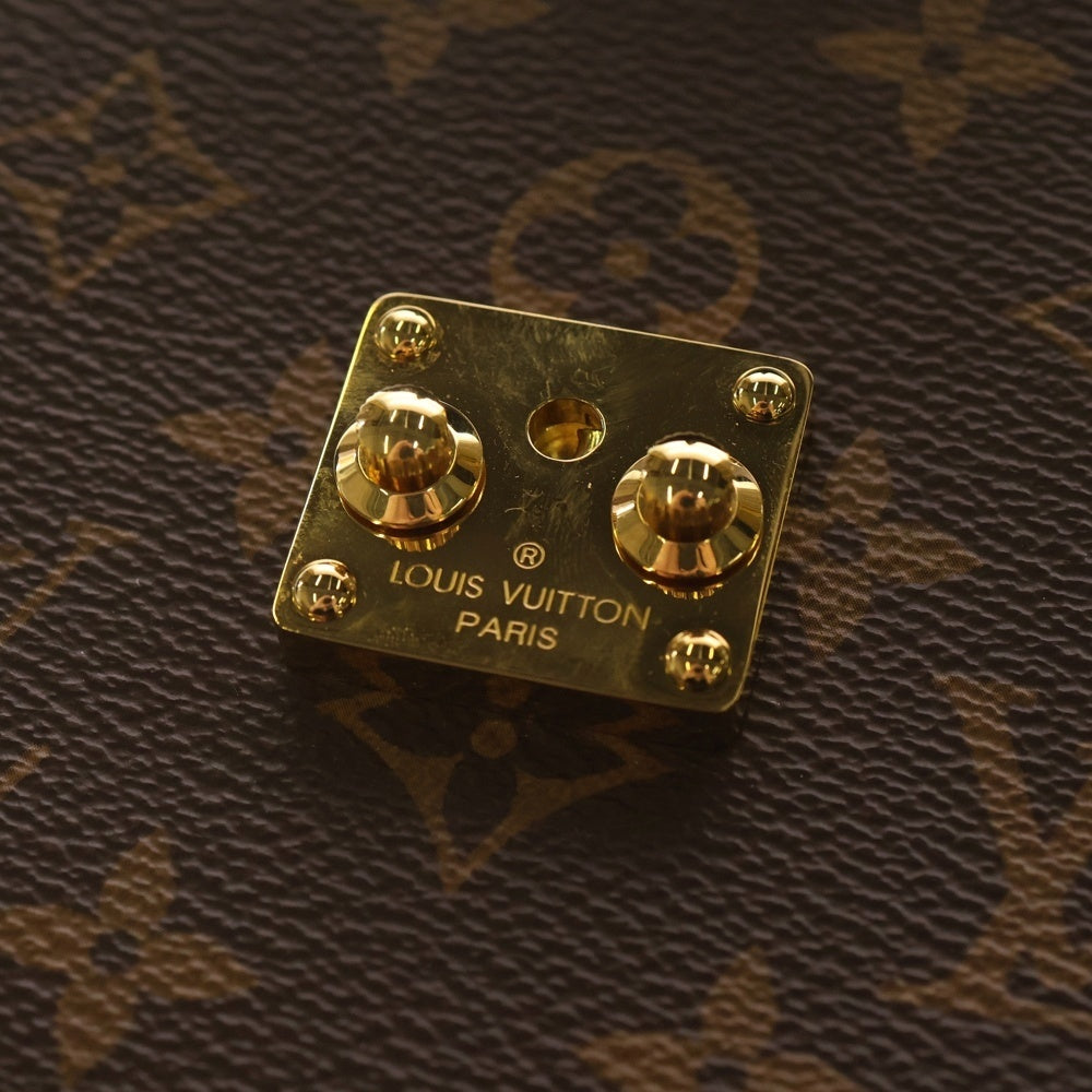 LOUIS VUITTON(ルイヴィトン) モノグラム リバース カメラボックス PVC レザー 2WAY ハンド チェーンショルダーバッグ ゴールド金具 ブラウン M82465 レディース