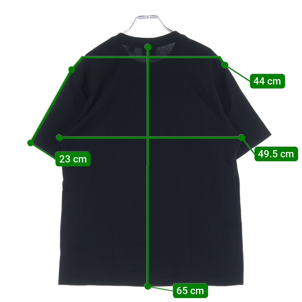 BURBERRY(バーバリー) TBロゴ刺繍 クルーネック 半袖Tシャツ カットソー ブラック 8023785