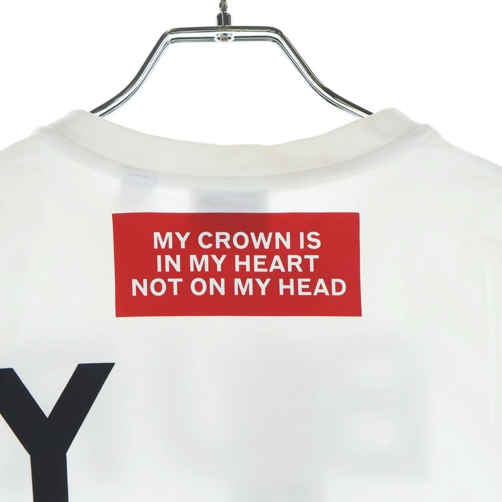 BURBERRY(バーバリー) 21SS HORSEFERRY ホースフェリー ロゴプリント クルーネック 半袖Tシャツ カットソー ホワイト 8017103